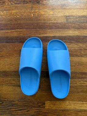 Nike Bright Blue Slide Sandals